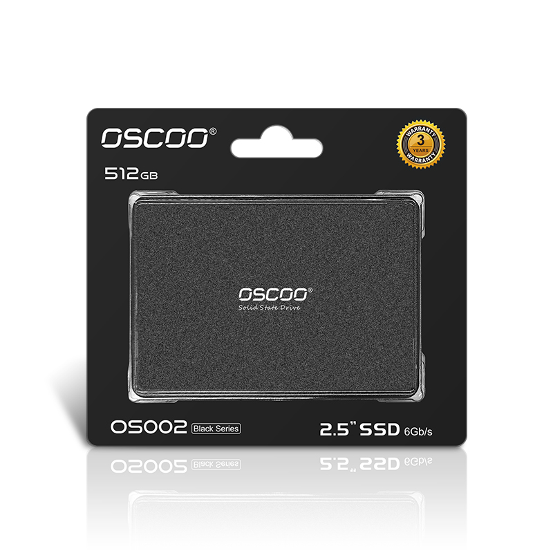 OSCOO BLACK EDITION 2.5''512GB BRAND NEW SATA SSD